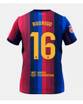 Billige Fotballdrakt Barcelona Rodri Hernandez #16 Replika Hjemmedrakt 2026-27 Kortermet Billige Fotballdrakt Barcelona Rodri Hernandez #16 Replika Hjemmedrakt 2026-27 Kortermet